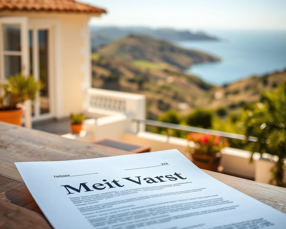 Mietvertrag Portugal