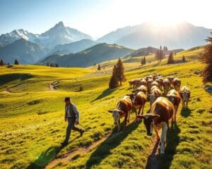 Was bringt dir das Küheführen auf einer Alp?