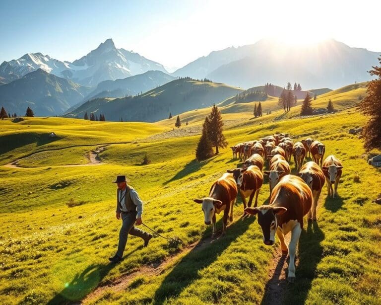 Was bringt dir das Küheführen auf einer Alp?