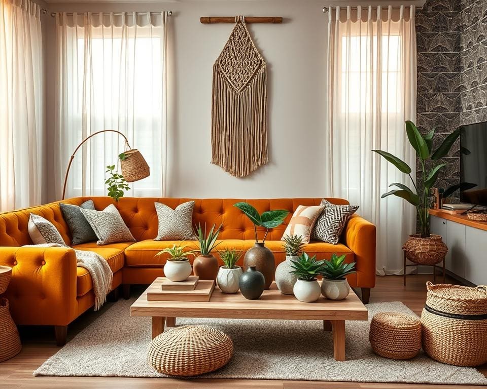 Wie bringst du Boho-Elemente modern ins Zuhause?