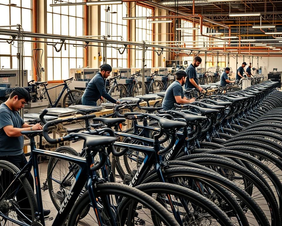 Effizienz in der Fahrradproduktion