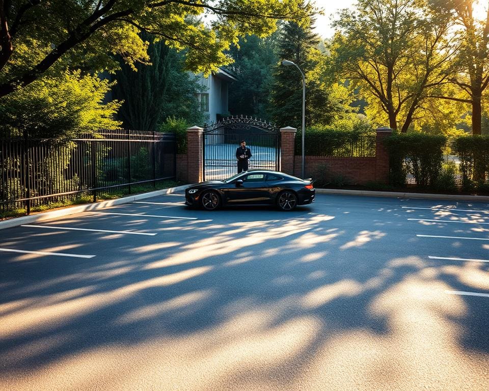 Sicherheit private Parkplätze Türkei