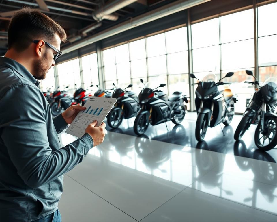Trendanalyse im Motorrad Vertrieb