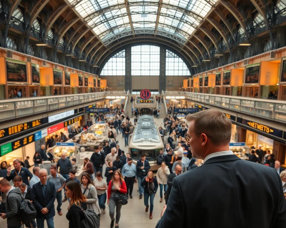 Wie funktioniert der Job als Bahnhofsmanager?