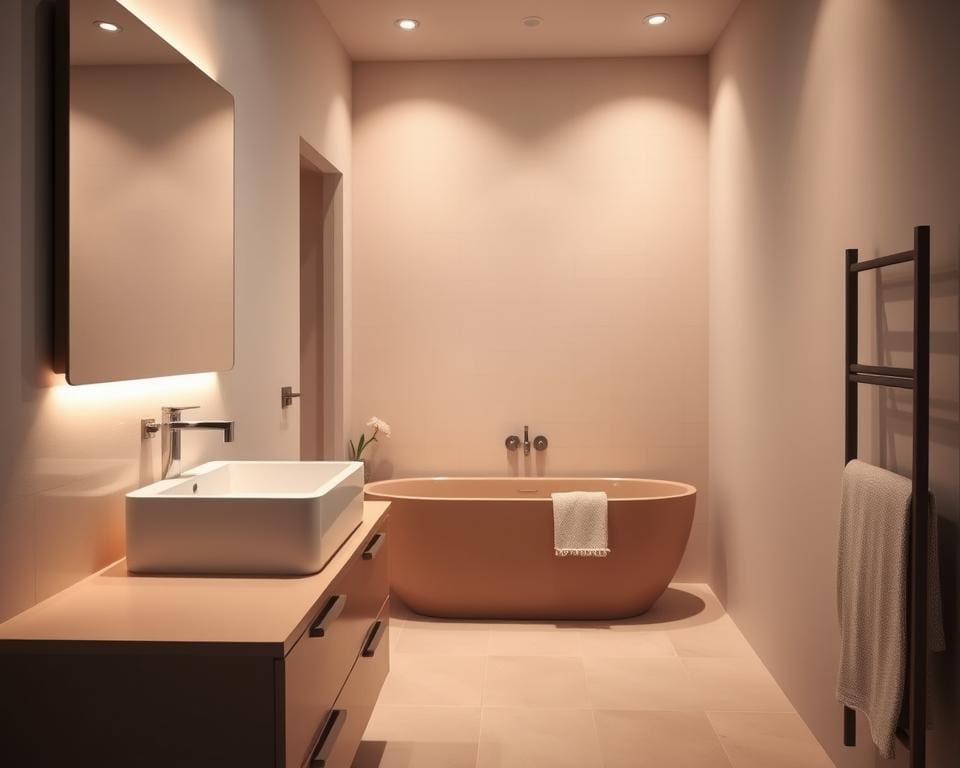Farbwahl für kleine Badezimmer