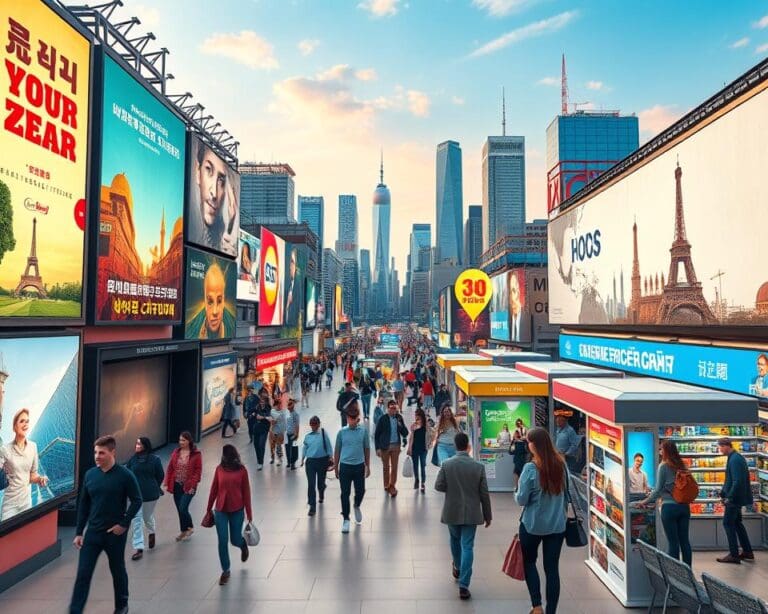 Marketingkampagnen für den internationalen Markt