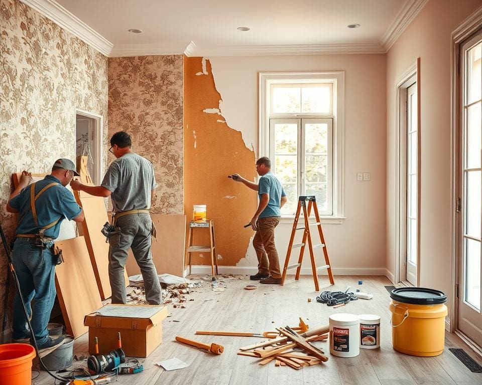 Hausrenovierung Schritt für Schritt