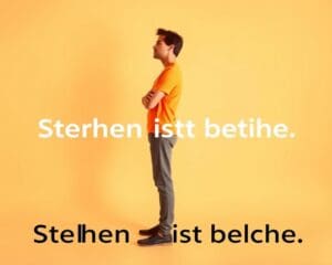 Wie lange Stehen ist gesund?