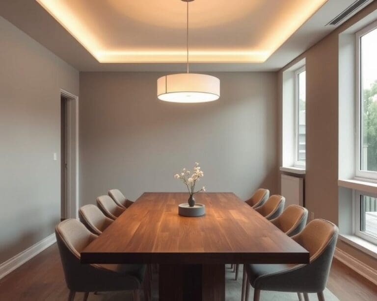 Welche Beleuchtung passt zum modernen Essbereich?