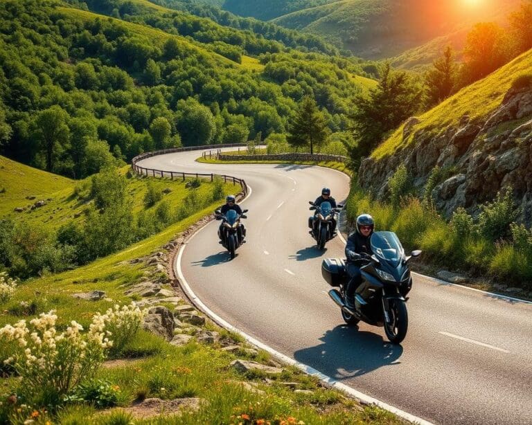 Wie fuehlen sich Premium Motorradtouren Frankreich an?