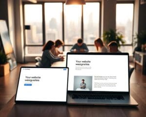 Wie liefert D4Design moderne Webloesungen fuer KMU?