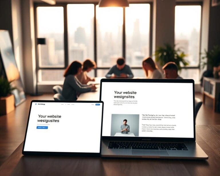 Wie liefert D4Design moderne Webloesungen fuer KMU?