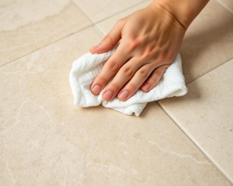 Wie reinigst du Natursteinplatten streifenfrei?
