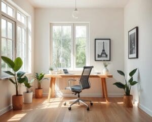 Wie richtest du ein Homeoffice funktional und schön ein?