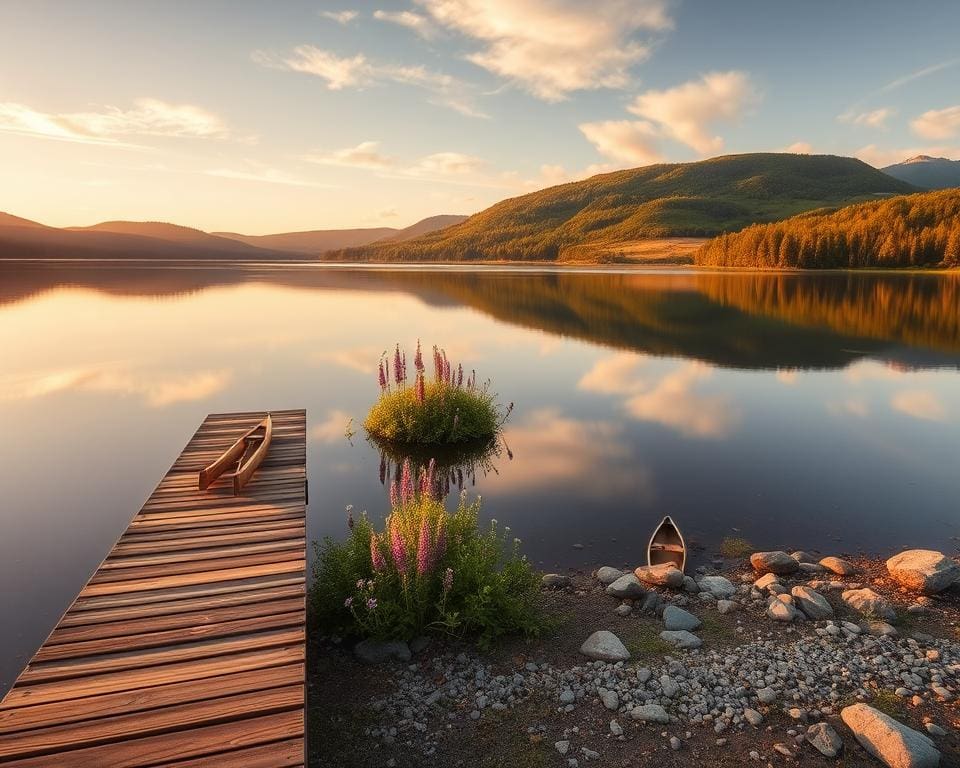 Wie entdeckt man Seenlandschaften in Finnland?