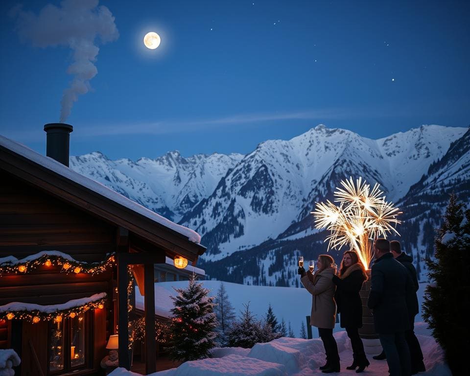 Wie erlebt man Silvester in den Alpen?