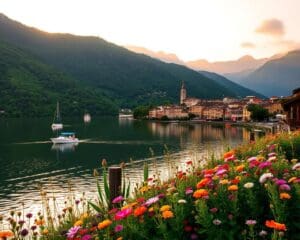 Wie genießt du die Seenregion Lombardei?