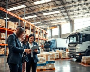 Wie arbeitet ein Logistikdienstleister im Gewerbe?