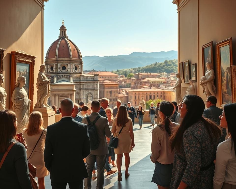 Warum ist Florenz ein Kunstzentrum?