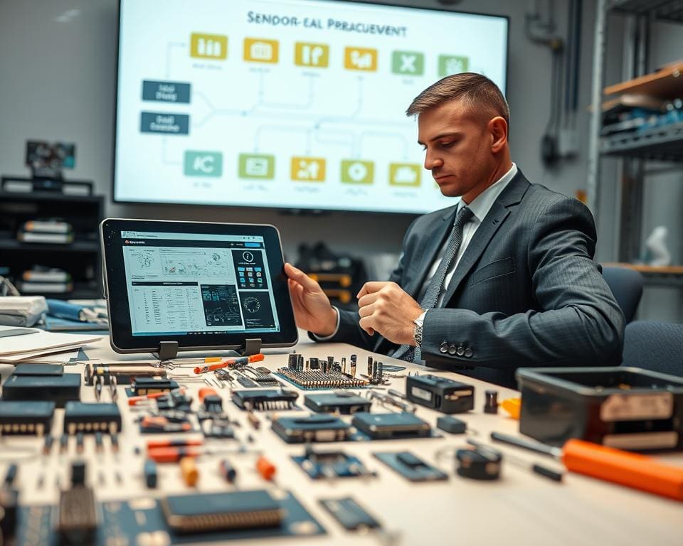Wie funktioniert die Beschaffung elektronischer Bauteile für Industrieprojekte?
