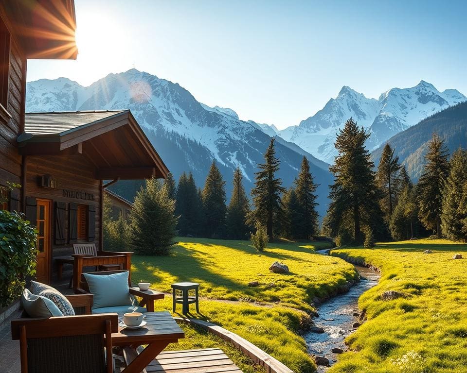 Wie gestaltet man einen entspannten Lifestyle in den Alpen?