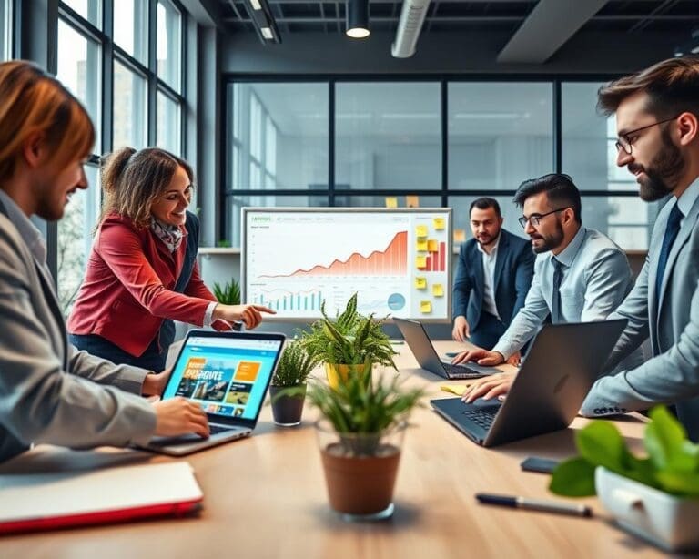 Webentwicklung Unternehmen Wachstum
