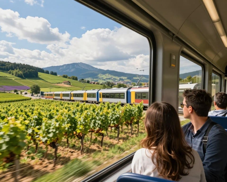 Zugreise nach Südfrankreich