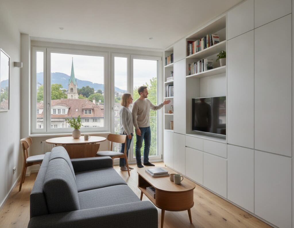 kleine Wohnung in Zürich
